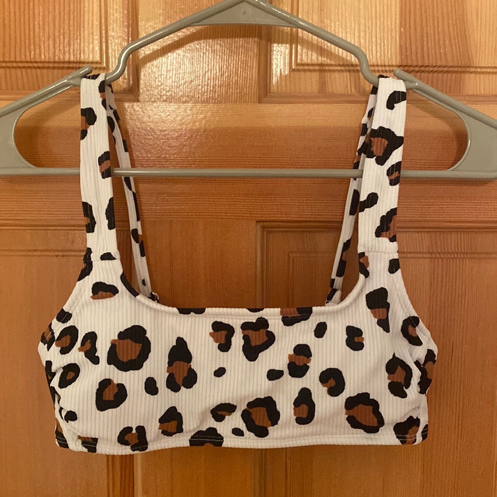 Cheetah Print bikini top